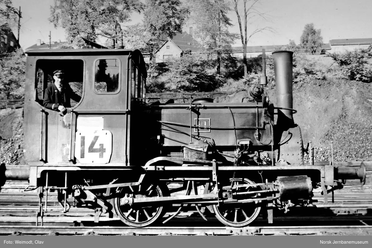 Damplokomotiv type 7a nr. 11 i Lodalen