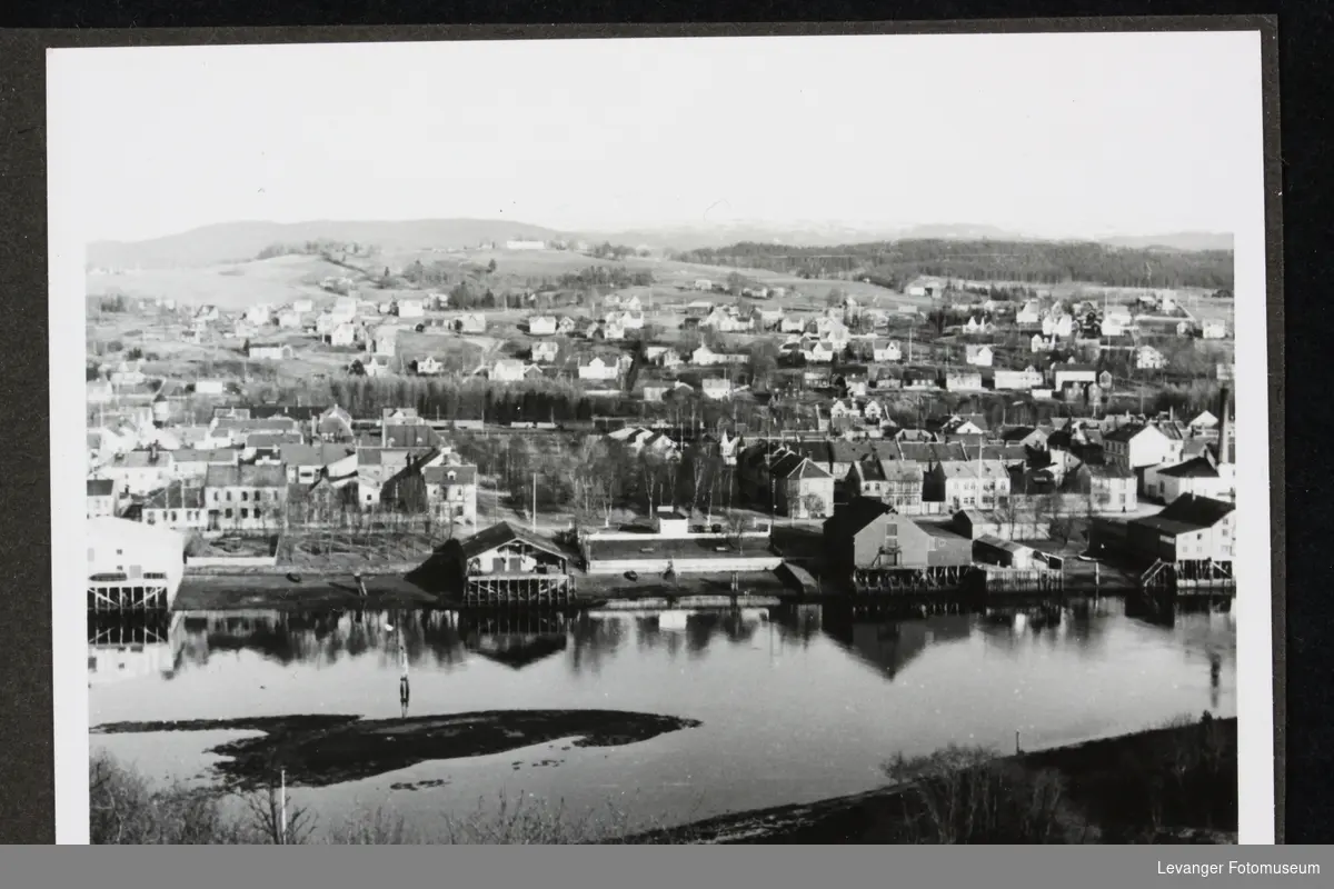 Utsikt over Levanger.