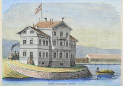 Aasmund Olavsson Vinje, en av landets første jernbaneentusia