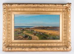 Kystlandskap, 1875 [Olje på lerret]
