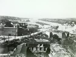 Dias: Havnen set fra Tyskekirken, Göteborg