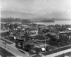 Amerika. Vancouver set fra C.R.P. Hotellet