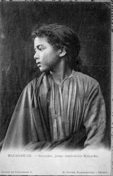 Portrett av jente. Madagaskar