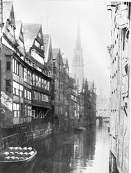 Hamburg, Fleet bei der Gröningerstrasse