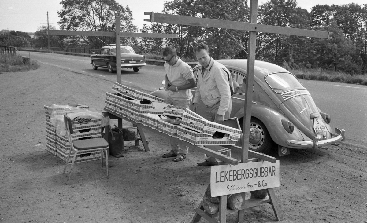 Jordgubbsförsäljare, 13 juli 1967