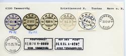 Stempelkatalog 6590 Tømmervåg (Tømmervaag), Kristiansund, Tu