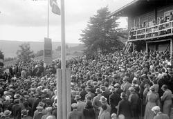 Aulestad, avdukningen av Bjørnsonsteinen.