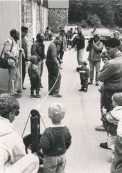 Repslaging ved Sunnmøre Museum på Museumsdagen 1988.