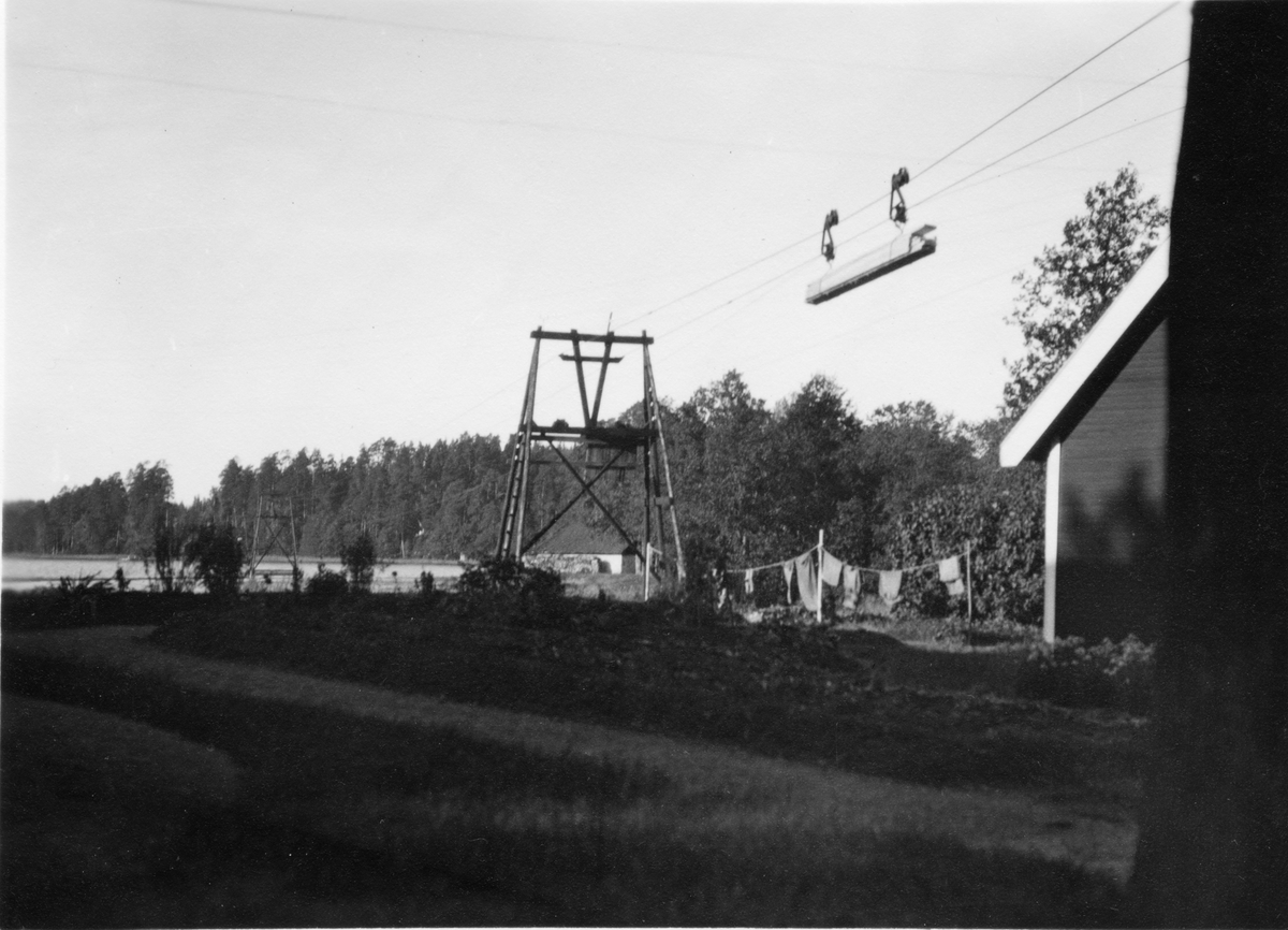 Linbana från Forssjö såg till Katrineholm.
