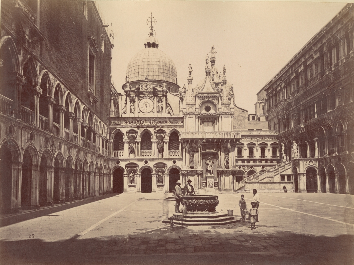 Palazzo Ducale, Venedig, 1886.