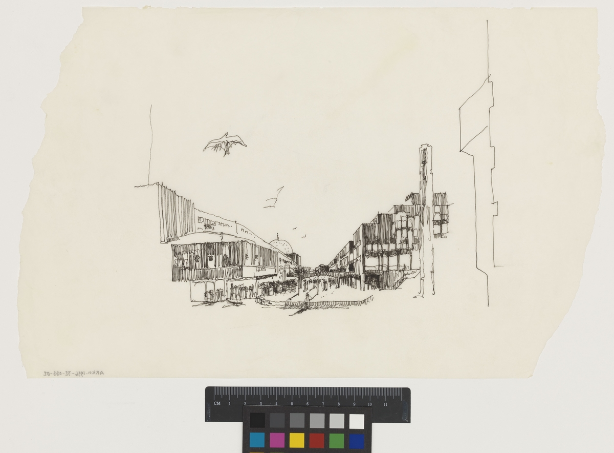 Ritning - ArkDes / DigitaltMuseum