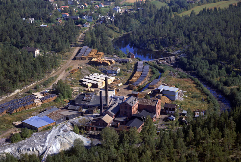 Klevfos cellulose & papirfabrikk 1967 (Foto/Photo)