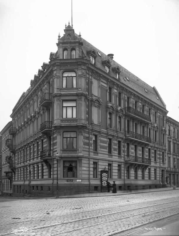 Arbins gate 1. Henrik Ibsens leilighet i andre etasje. (Foto/Photo)