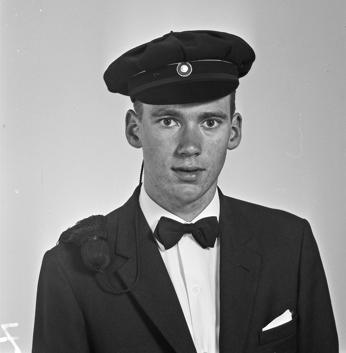 Portrett ung mann med russelue - bestiller Jan Hermansen