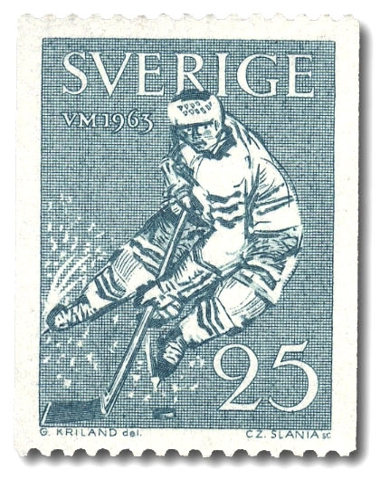 Ishockeyspelare Sven Tumba Johansson.