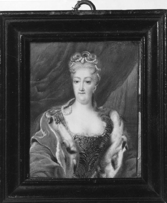 Christiane Eberhardine, 1671-1727 av Brandenburg-Bayreuth gift Sachsen-Polen