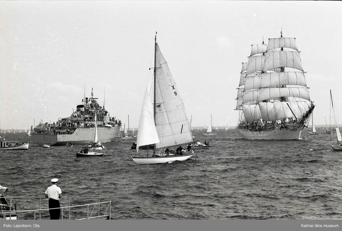Starten på Tall ships race 1980. The Tall Ships' Races är en ...