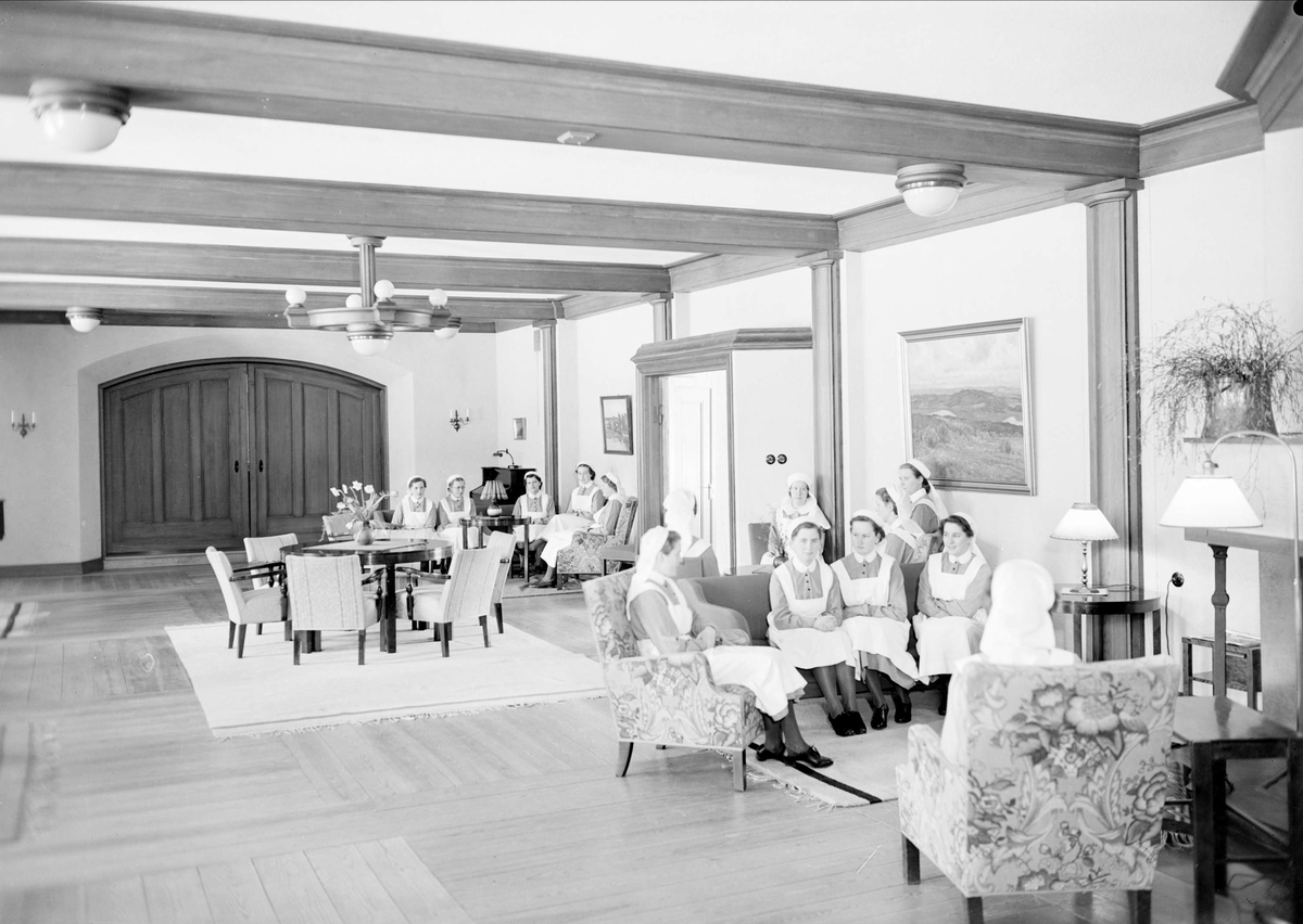 Elevbostad, Samariterhemmet, Uppsala 1940