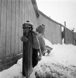 Enerhaugen.Vannpost.Desember 1959