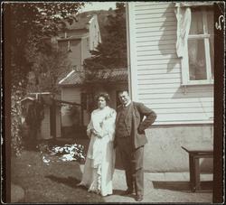 Olaf Hansson og Agnethe Schibsted-Hansson.