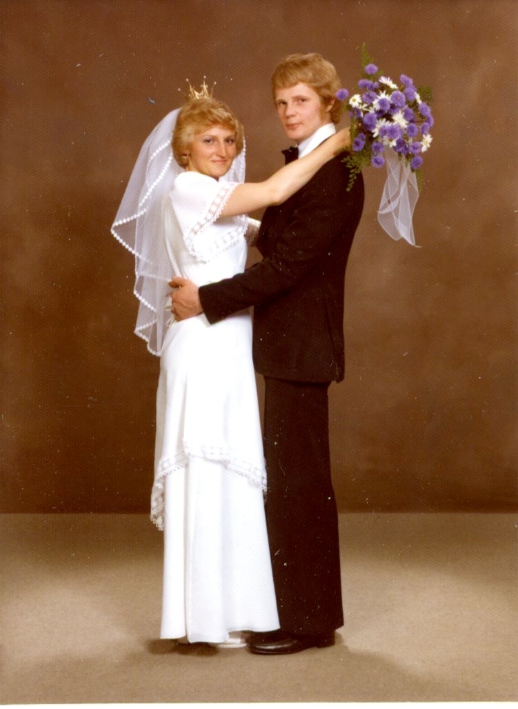 Bröllopsfoto. Birgitta och Håkan.