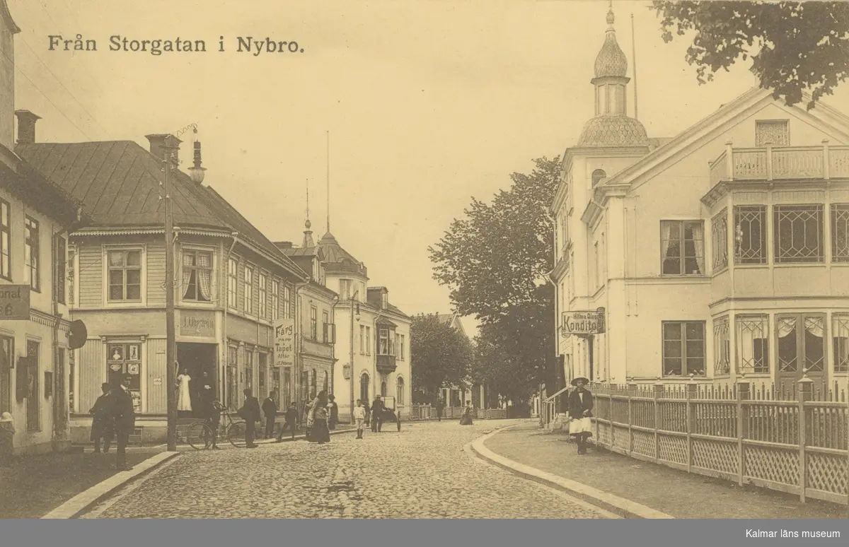 Från Storgatan i Nybro