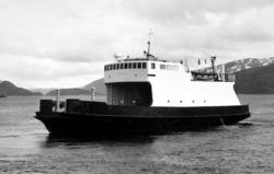 Foto av bilferga "Nordmøre", bygd ved Storvik Mekaniske Verk