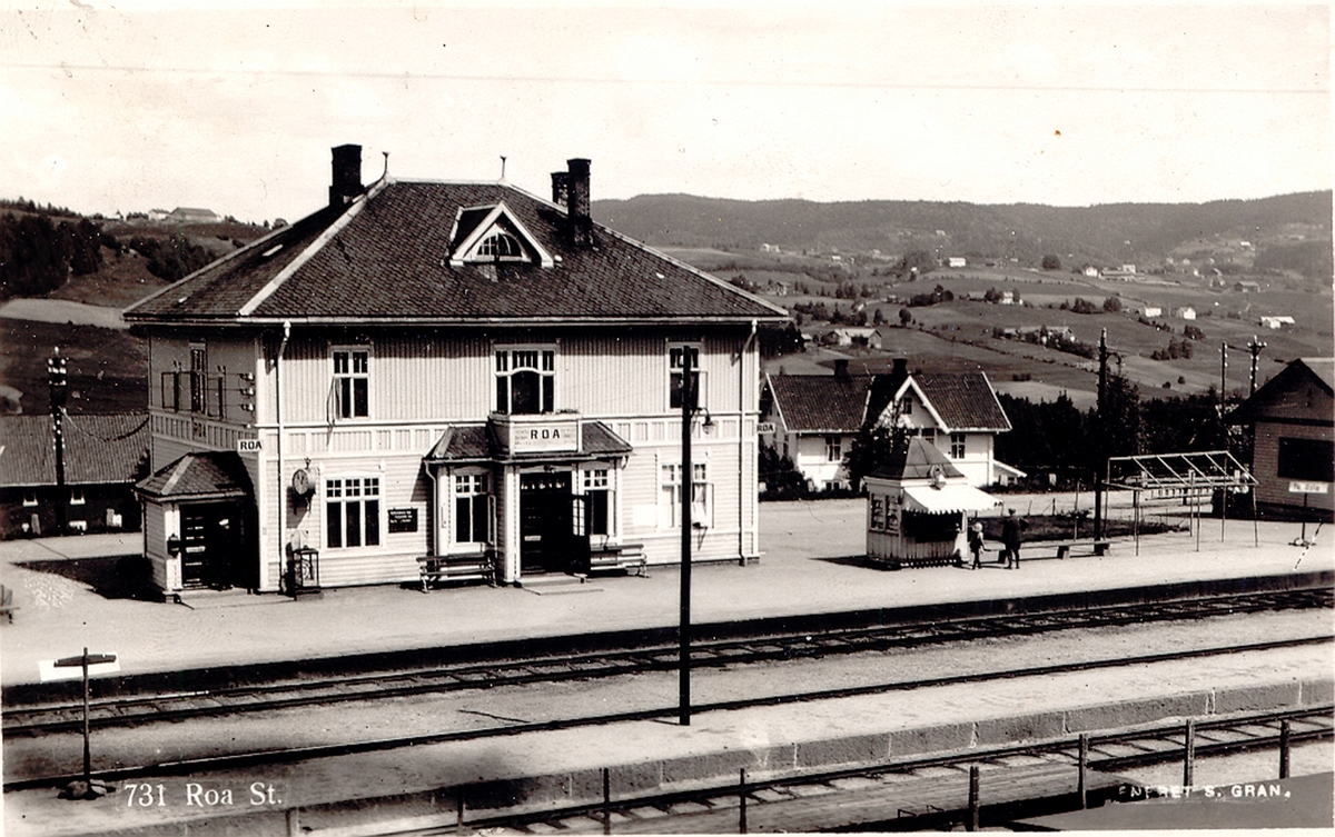 Roa stasjon på Gjøvikbanen.