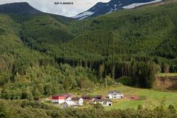 Landskapsbilde fra Valldal i Norddal kommune på Sunnmøre, ta