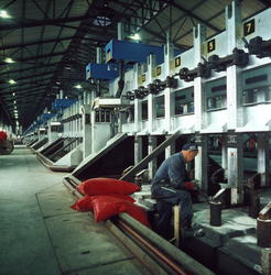 Sunndal Verk SU III. Ovnsrekker. Forberedelse til oppstartin