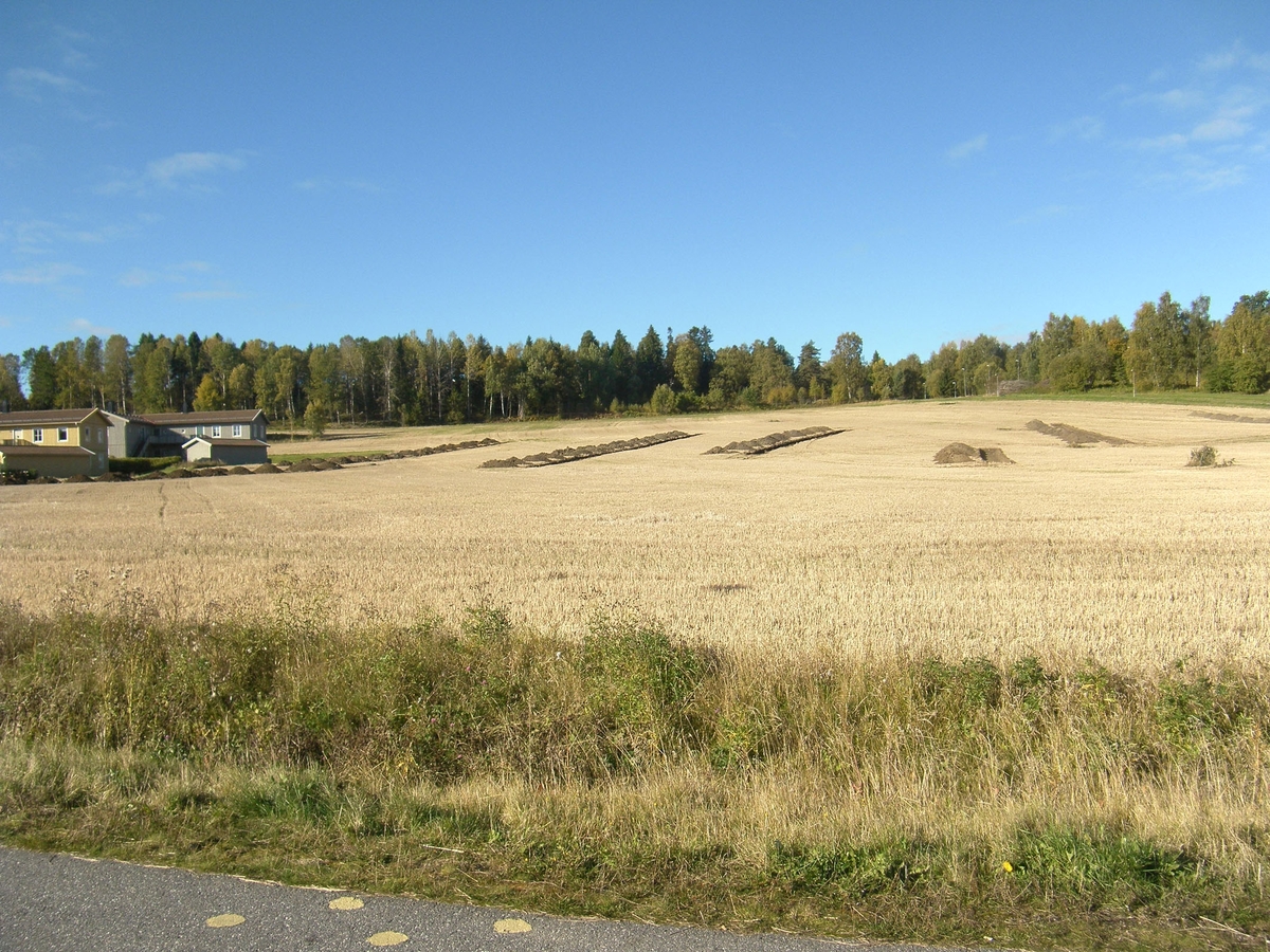 Arkeologisk utredning, sluttning med boplats, Väppeby, Kalmar socken, Uppland 2015