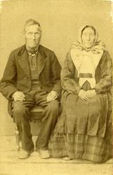 Anne Johannesdatter Lien og Ola Dokken.