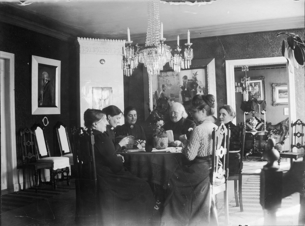 Familjen Swedlund, Gävle, före 1904.