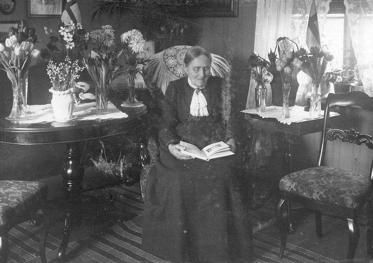Catharina Ersson(1829-1921) 1916. Änka efter Anders Ersson.