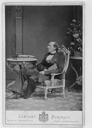 H.C. Andersen (kopiplate etter original av fotograf Georg E.