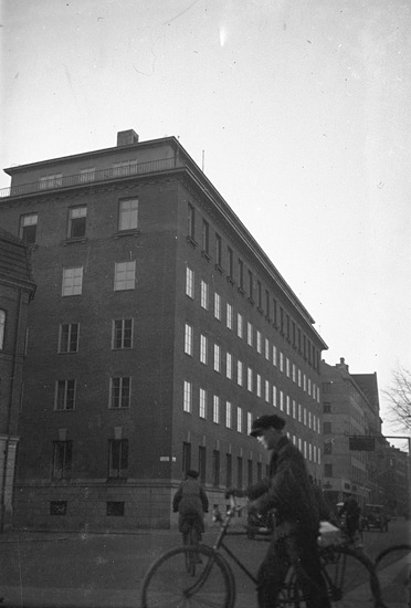 Televerket i Malmö. Drottninggatan 34. Troligtvis 1931.