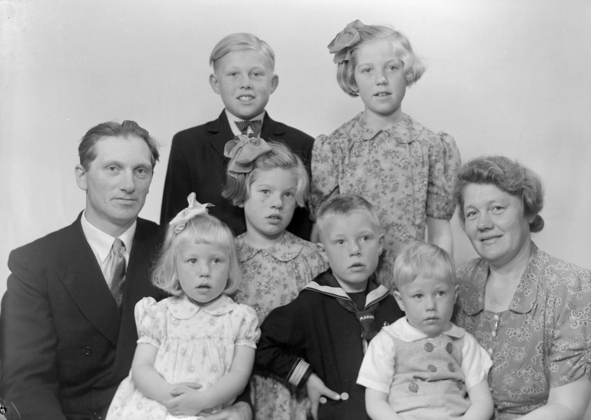 Arthur Wahl med familie