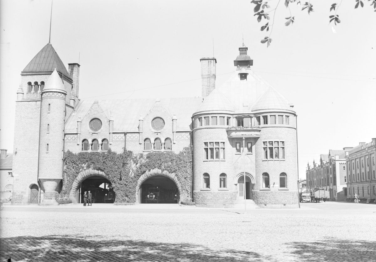 Brandstationen. Augusti 1944

