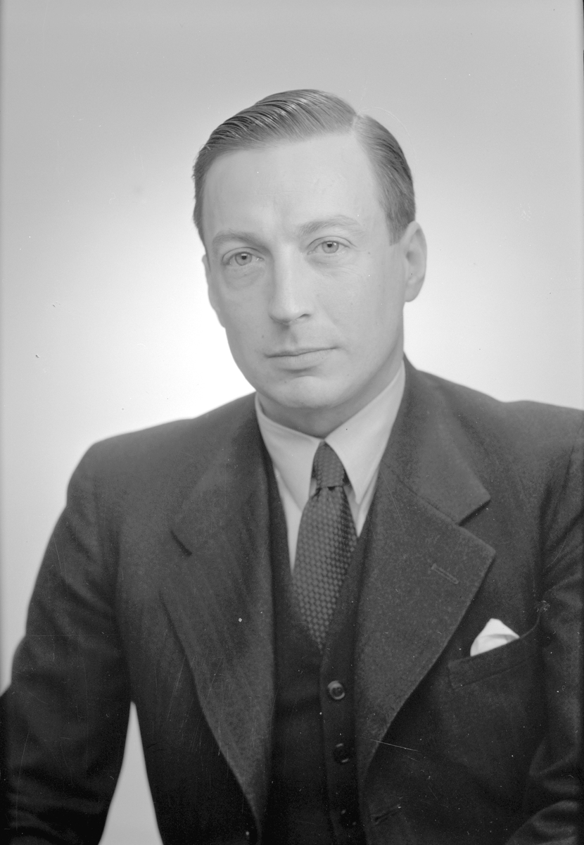 Carl-Axel Rydin, Länsstyrelsen Gävle, 28 januari 1945. - Länsmuseet ...
