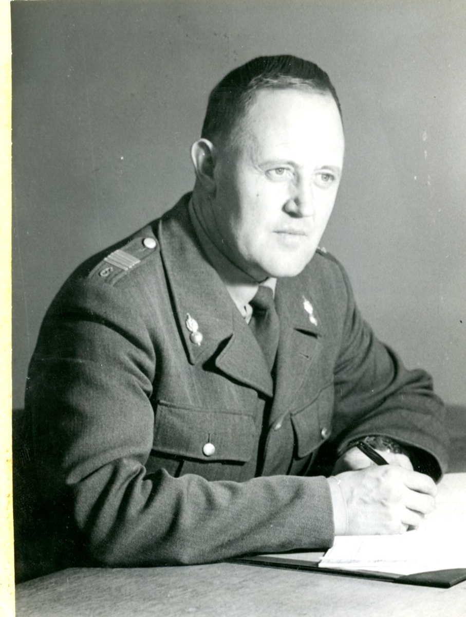 Thorberg, Lennart. Ordförande underbefälsför. A 6. 1956-1960.