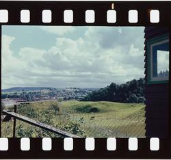 Fra Sjøbadet mot Bjørøya og havna.