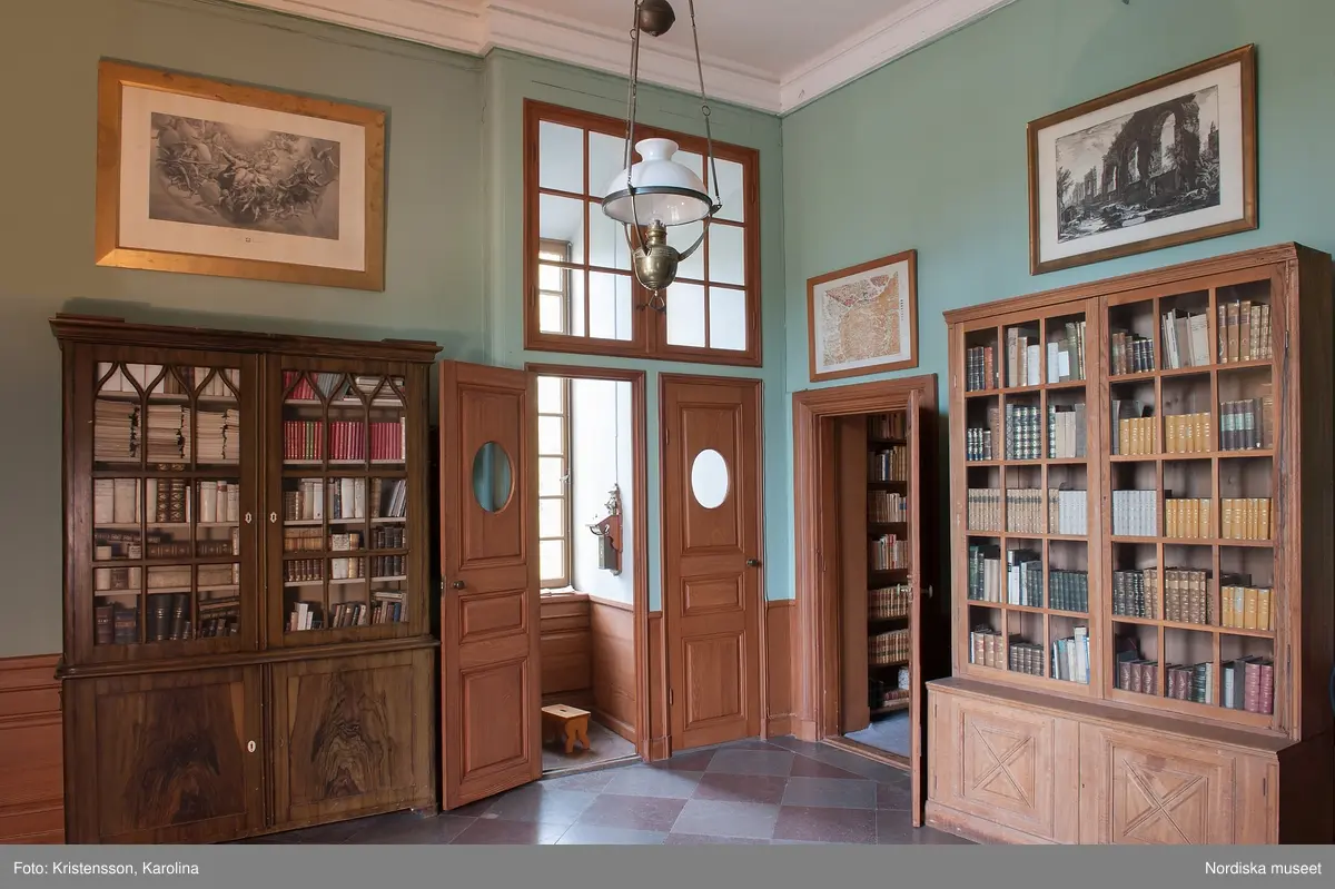 Tyresö slott, interiör - Nordiska museet / DigitaltMuseum