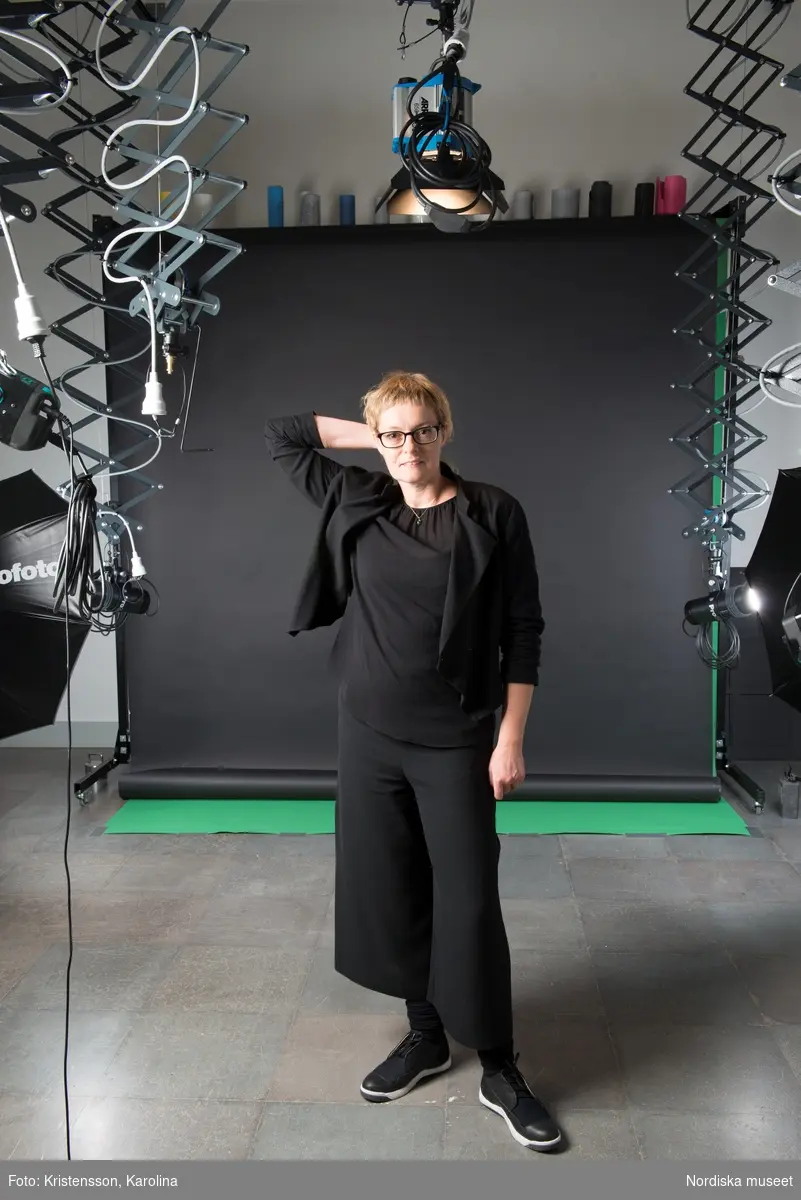 Porträtt Amanda Creuzer, utställningsproducent Nordiska museet