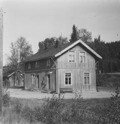 Skulerud stasjon på den nedlagte Aurskog-Hølandsbanen.