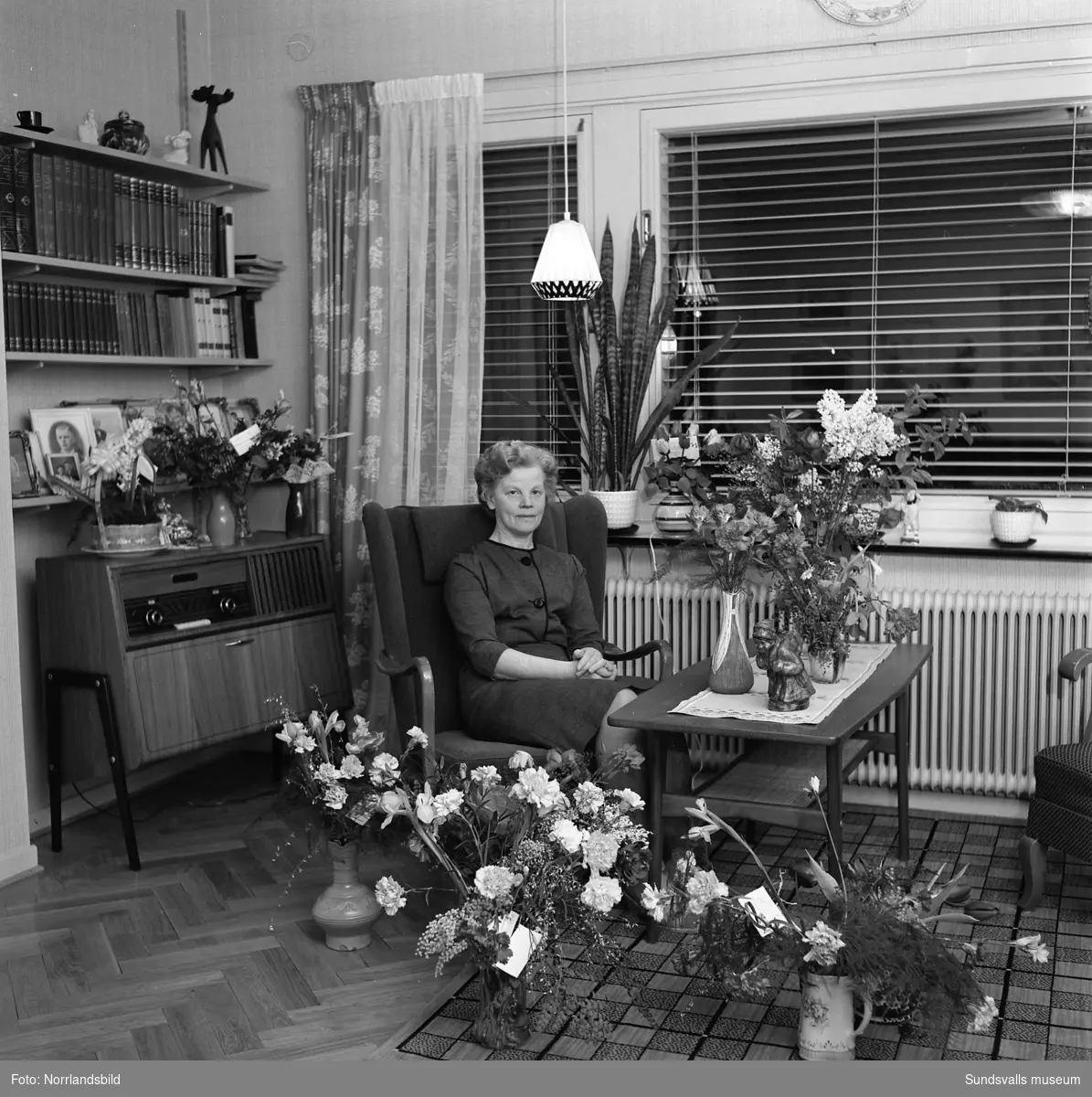 Fru Vikström, Pilgränd, födelsedagsporträtt på 50-årsdagen.