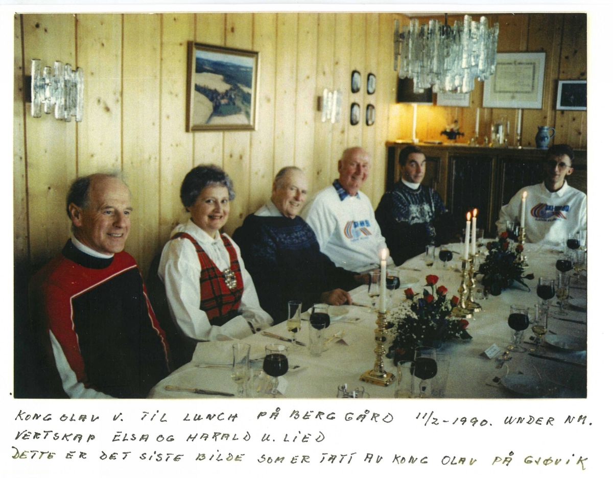 Berg Gård : Kong Olav under NM 1990