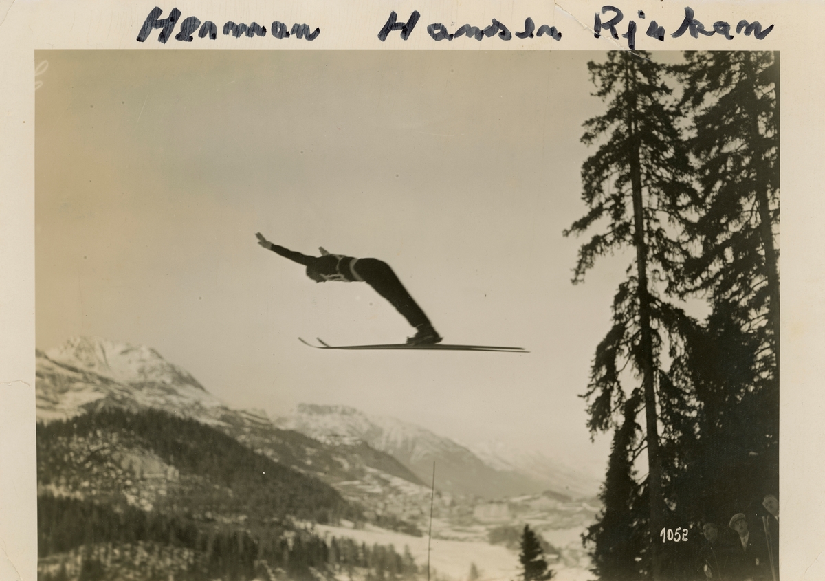Athlete Herman Hansen from Rjukan