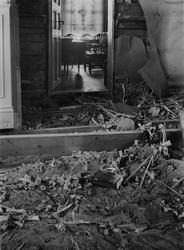 Bildet tatt i forbindelse med nedrivingen av mellombygningen