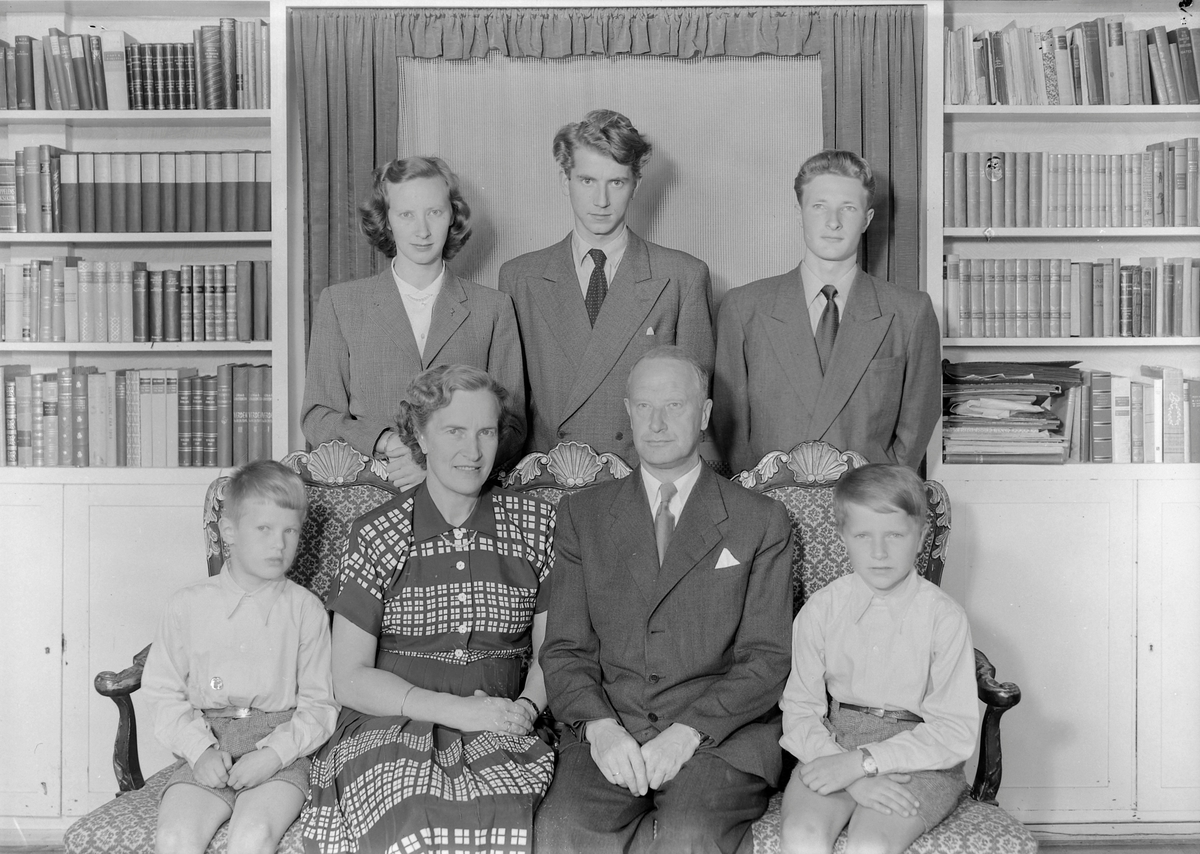 Arkitekt Tycho Castberg med familie