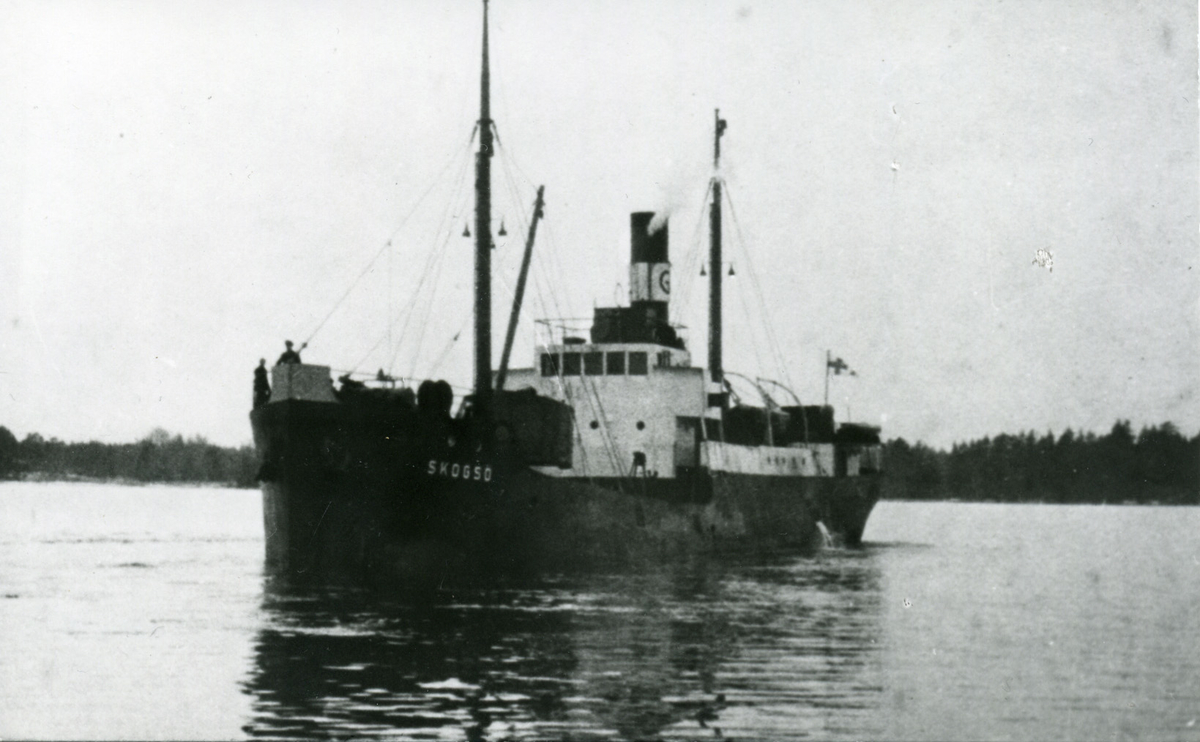 Lastfartyget ss Skogsö ägdes av Firma Gustaf Erikson 1947- 1953